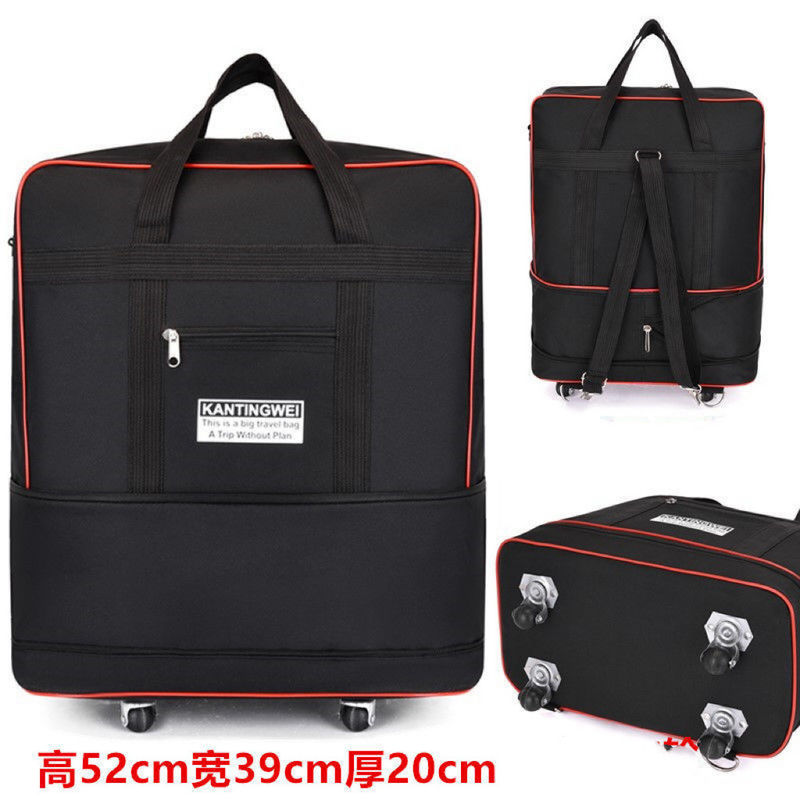 Oxfordstof Grote bagage rollende koffer Multicolor praktisch