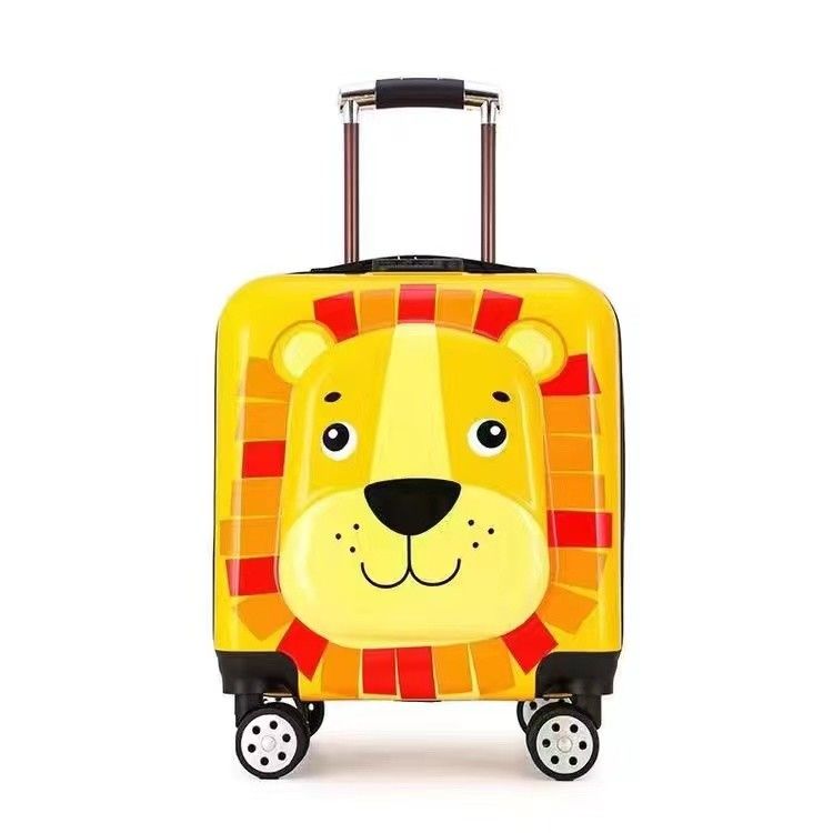 Hot selling goedkope buik kinderen reis bagage tas trolley 18 inch cartoon personage kind bagage