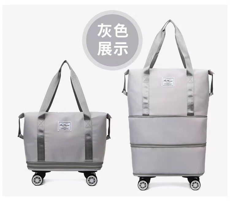 Multipocket rollende grote capaciteit bagage Duurzaam met aluminium legering frame