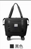 Reistassen met schoenenruimte Unisex aangepast logo waterdicht opvouwbaar duffel reistas met afneembare wielen