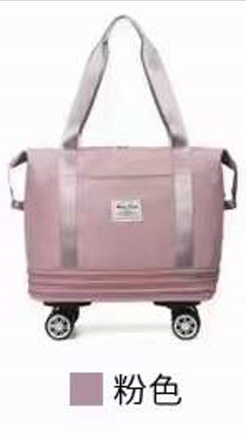 Nieuwe hoge capaciteit Oxford stof rollende handheld uitbreiding Dubbellaag droog nat scheiding bagage reistas
