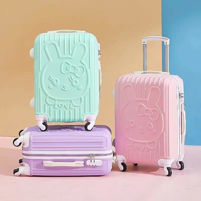 Nieuwe liefde cartoon schattig katje moeder trolley koffer universele bagage sets wielen koffer 20 inch boarding case AP875