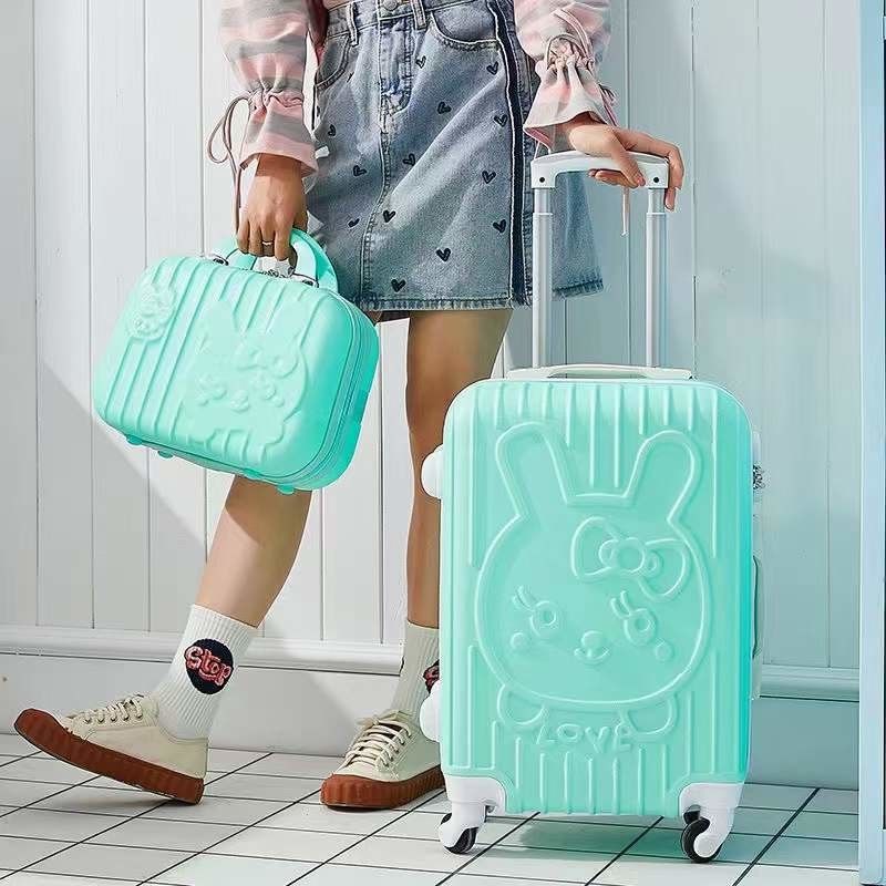 Nieuwe liefde cartoon schattig katje moeder trolley koffer universele bagage sets wielen koffer 20 inch boarding case AP875