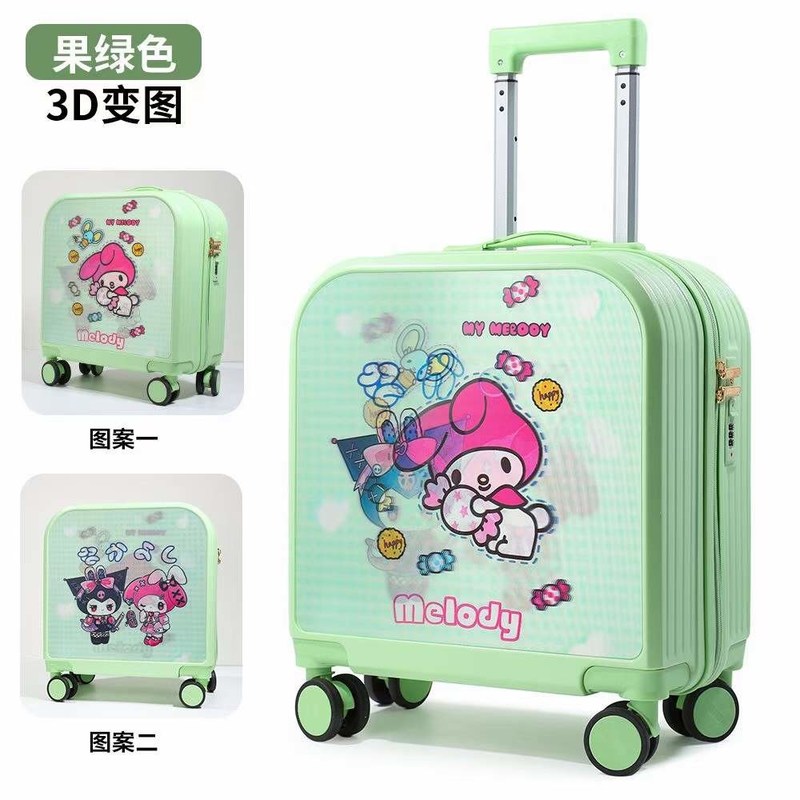 Lief kind meisje jongen lichtgewicht 18/20 inch spinner koffer reistassen koffers koffer draagbare ABS trolley bagage