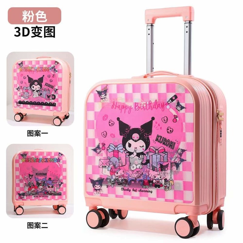 Kinderen Reistassen schattig ABS bagage lichtgewicht Spinner 18/20 inch Draagbare koffers voor kinderen