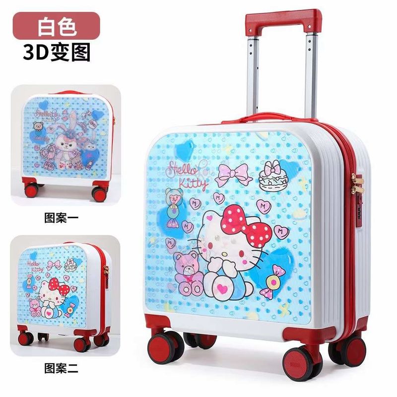 Kleine boarding combinatie slot 18 20 inch Universal Wheel Kid Abs reistassen Koffer Trolley bagage