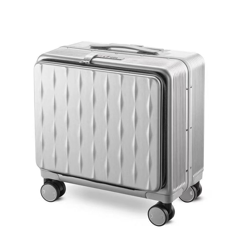 Kleine aluminium koffer Aluminium bagage Reistas Fabriek Reistassen Bagage trolley set Koffer