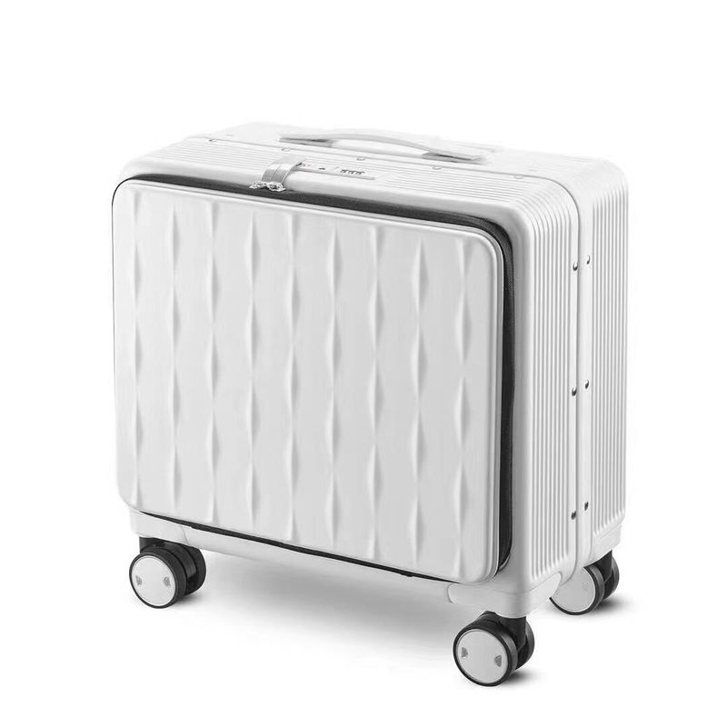 Kleine aluminium koffer Aluminium bagage Reistas Fabriek Reistassen Bagage trolley set Koffer