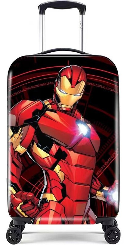 Cartoon Print Kinderen Hard Case Bagage Superman School Kind Koffer ABS PC 4 Wielen Kinderen Hard Shell Bagage