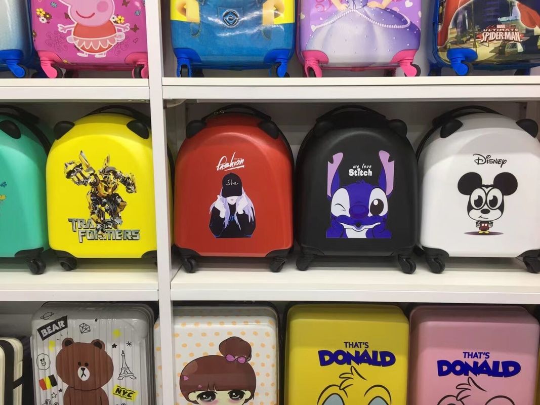 Mode Custom Logo ABS bagagezakken Trolley Case Spinner Rolling Kids Trolley Bagage met 4 wielen