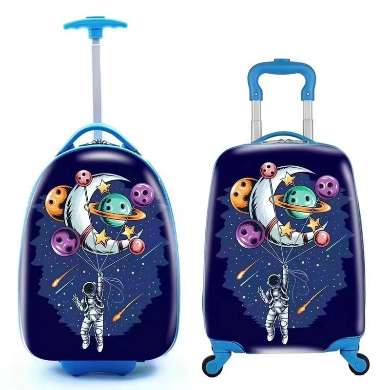 Bagage Kinderen Populair Cartoon Design Koffer Set Trolley Bagage Met Kind Reizing Rucksacks Bagage Sets