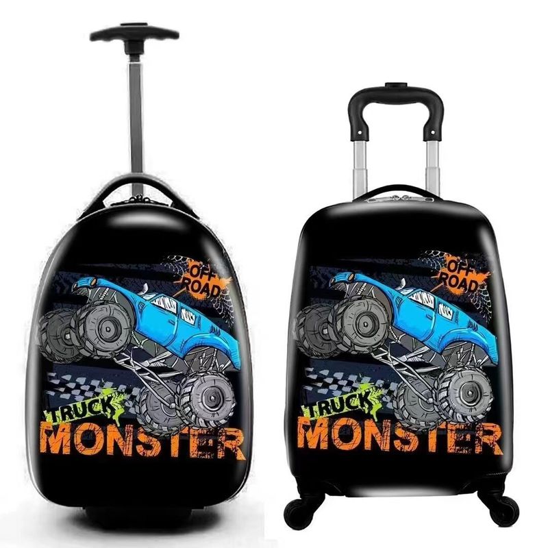 Kinderzaken Fabriek Custom Multi-Shape New Design ABS Cartoon Printing Kinderen Draagbare Trolley Koffer Kinderen Koffer