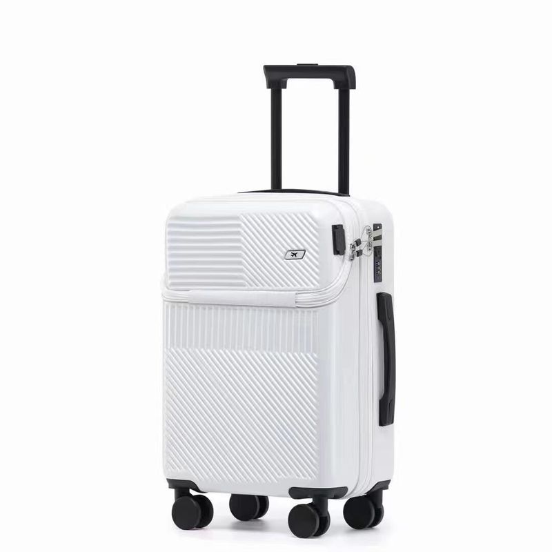 Wheel Travel Box, 24 inch Password Box, 20 inch Boarding Case, Zipper, Lichte bagage