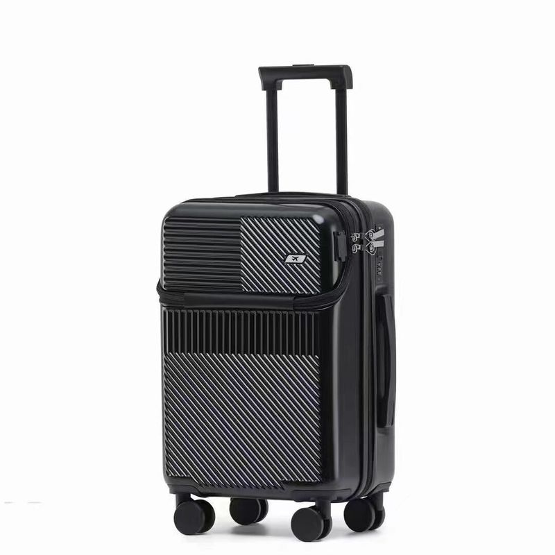 Wielen Vooropenstaande bagage 20/24 Koffer met wielen Laptop Bagage Reistelefoon USB-oplader