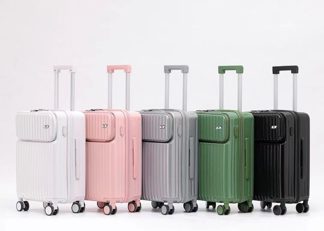 Groothandel Factory Trolley Case Bag Front Open Bagagesets Zipper Koffer Koffer bagagesets reistassen