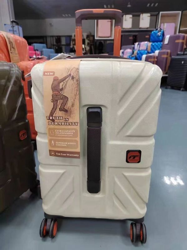 Ontwerp 20/24/28 inch 3-stuk PC ABS trolley tas Rood Reis koffers Koffer
