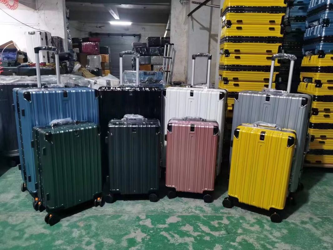 Groothandelsproducten Aluminium frame ABS - PC reisbagage voor buitenreizen