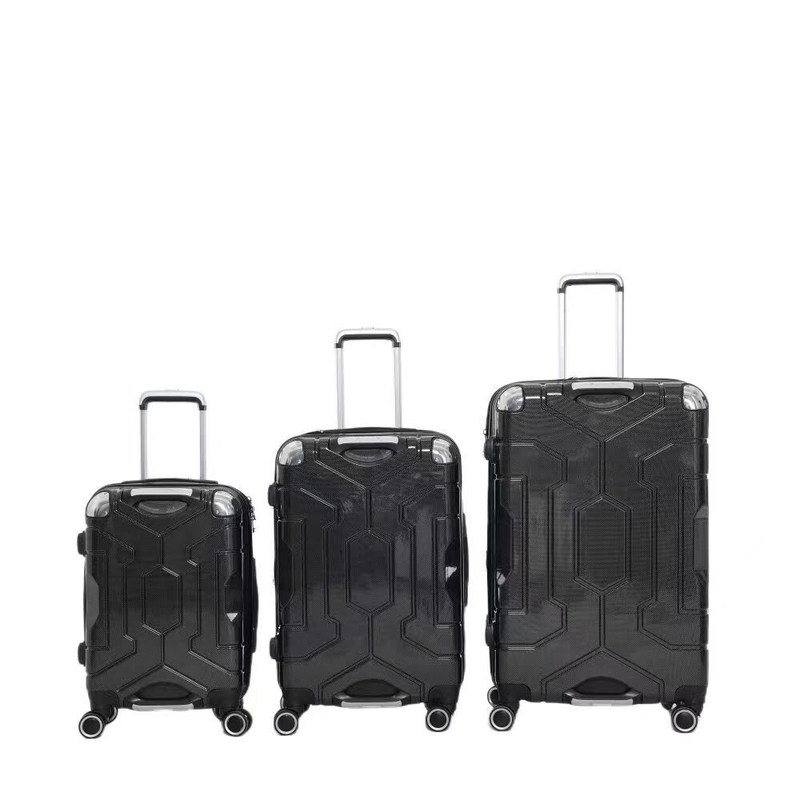 Dubbele handvat trolley bagage set met verborgen slot Nieuw ontwerp anti-diefstal zipper reistas