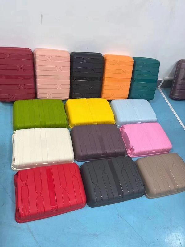 Hoogwaardige fabriek harde behuizing PP bagageset Reiskoffer Spinner Wheels Unisex reistassen Draagbare bagage