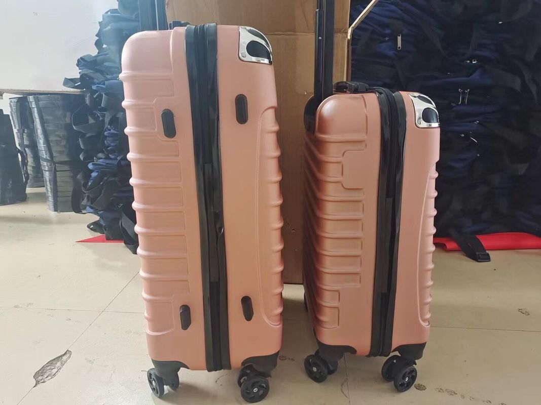 Aanpassing ABS Goedkope reisbagage Zipper Trolley Case Bagage Draagbare koffers met universele wiel waterdicht