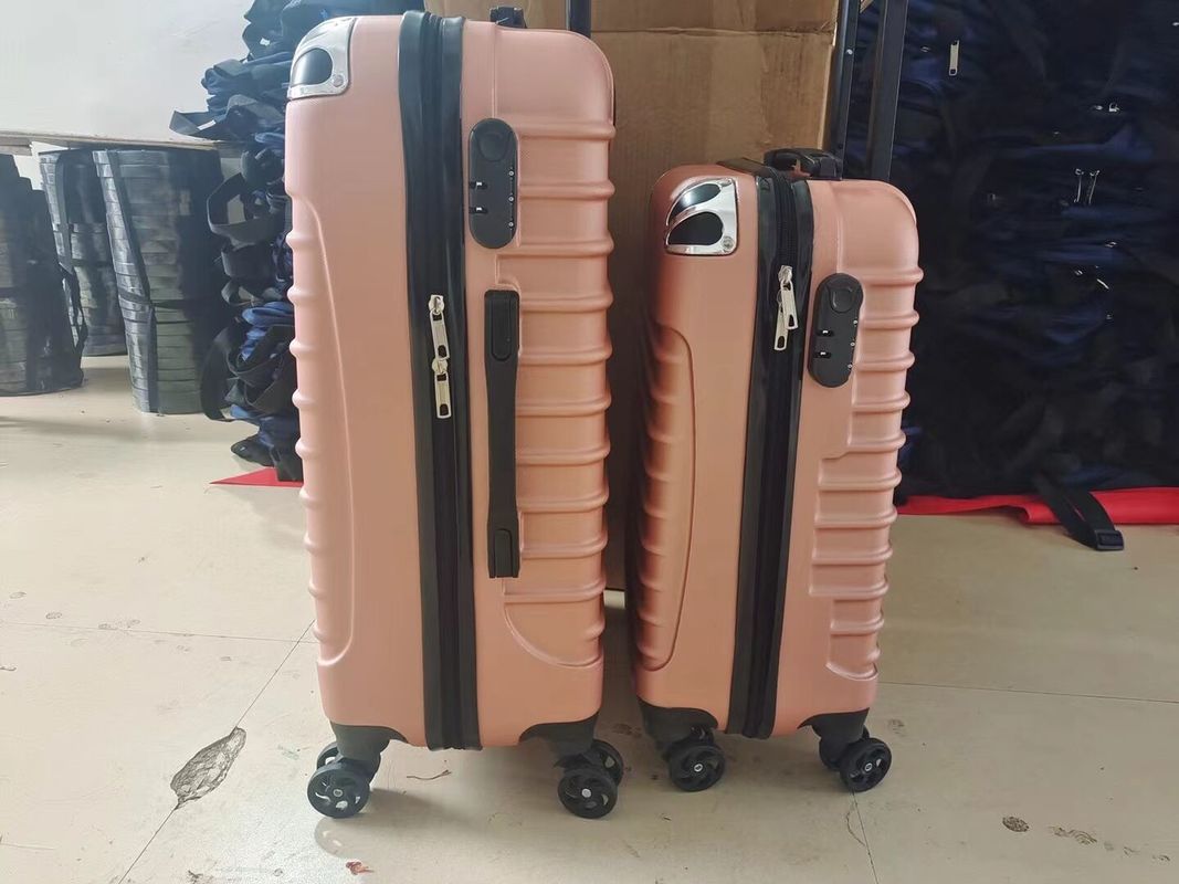 Aanpassing ABS Goedkope reisbagage Zipper Trolley Case Bagage Draagbare koffers met universele wiel waterdicht