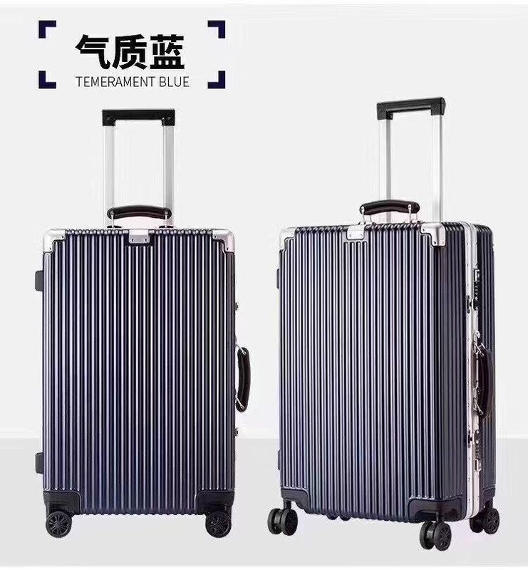 Nieuw ontwerp Unisex bagage trolley Modieus Front Open Laptop Reistassen Met Spinner Caster Lugagge