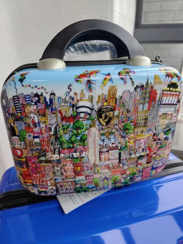 Hoge kwaliteit China Factory kleurrijke nieuwe ontwerp Hard Shell Waterdicht Geschenk Set Abs Groothandel Koffer Zipper Reistijd