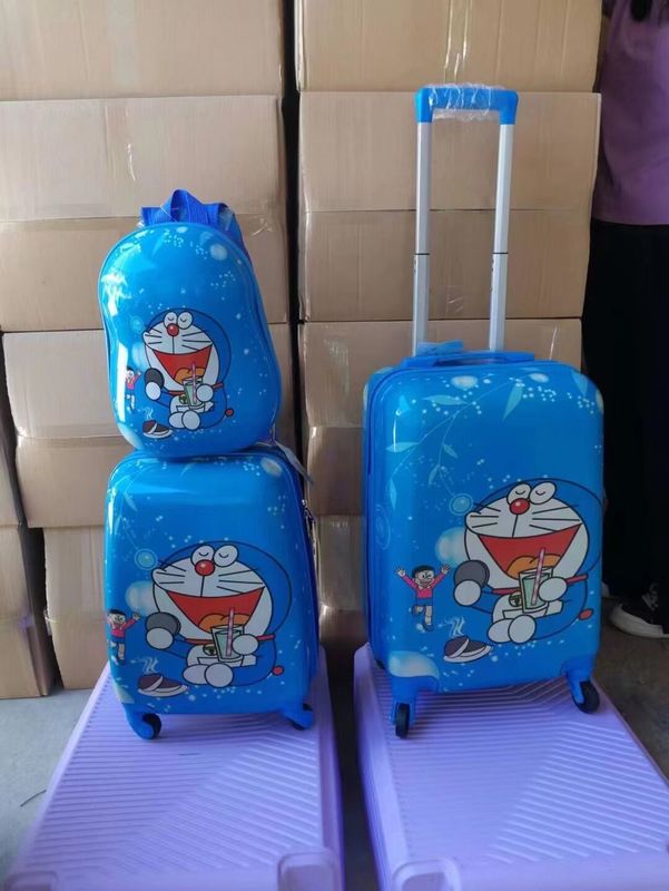 Groothandel 12 16 20 inch Universal Travel Trolley Set Animal Cartoon Hard Case Voor Kinderen Jongens En Meisjes Voor Carry-Ons