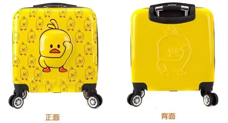 Nieuw aanpassen Patroon Modieus Cartoon Kofferzak Kinderen Bagage & Reiszakken Kinderen Reis Trolley Bagagezak