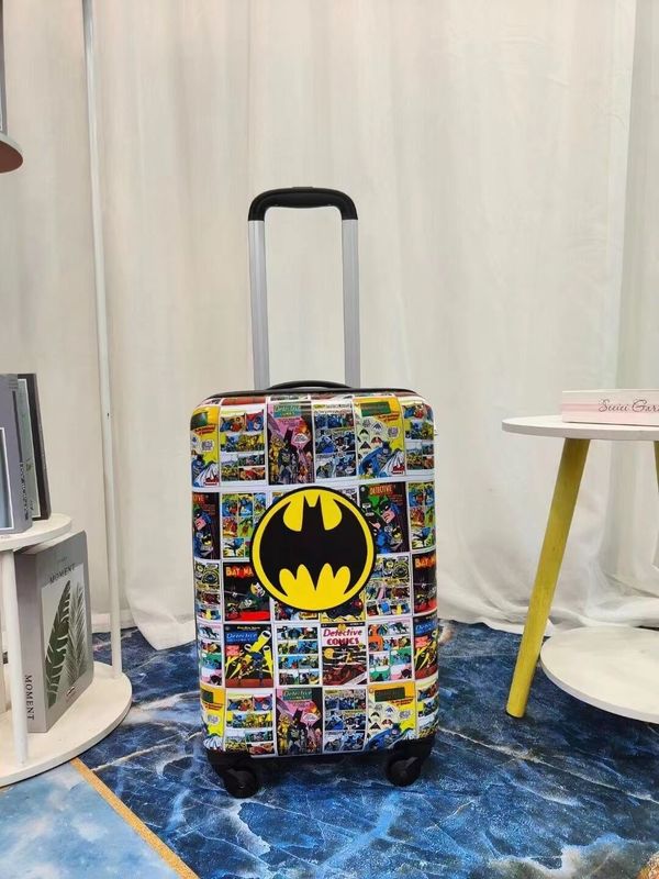 Gepersonaliseerde sets kleurrijke cartoon design universele wielen kinderbagage