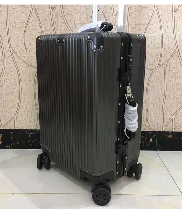 Hoogwaardige spinner koffer bagage gemaakt in China PC + ABS bagage met cup holder