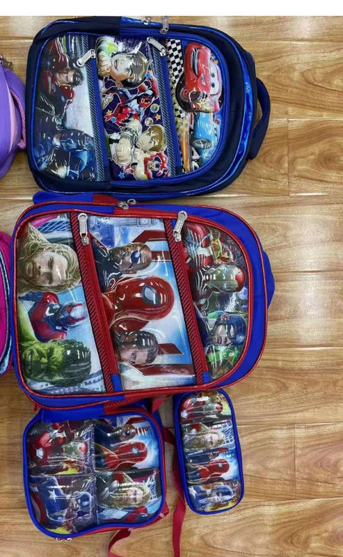Back To School Supplies Kit Rugzak 2024 Schooltassen Kinderen Schooltassen Voor Jongens Cartoon Schooltassen Rugzak