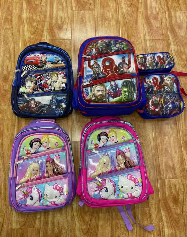 Back To School Supplies Kit Rugzak 2024 Schooltassen Kinderen Schooltassen Voor Jongens Cartoon Schooltassen Rugzak