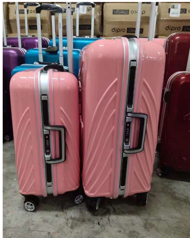 Gepersonaliseerde ABS/PC bagage 20 24 28 inch High Quality Spinner Trolley Bags voor buiten