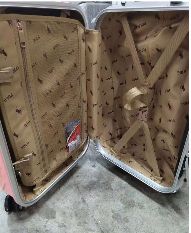 Gepersonaliseerde ABS/PC bagage 20 24 28 inch High Quality Spinner Trolley Bags voor buiten