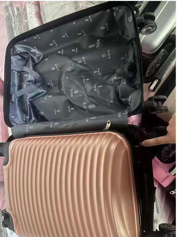 Trolley Bag 16/20 Inches Spinner Hard Baggage Set Oppervlakte Textuur ABS Nieuw voor reizen