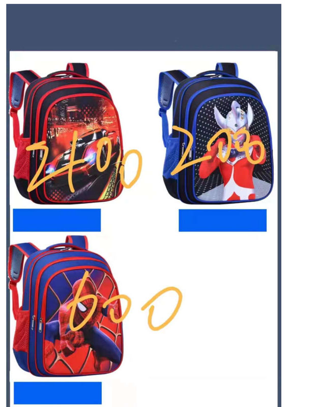 AL Kuromi 3 in 1 schooltassen set met lunch box potlood koffer meisjes mijn melodie rugzak kinderen dinosaurus schooltassen