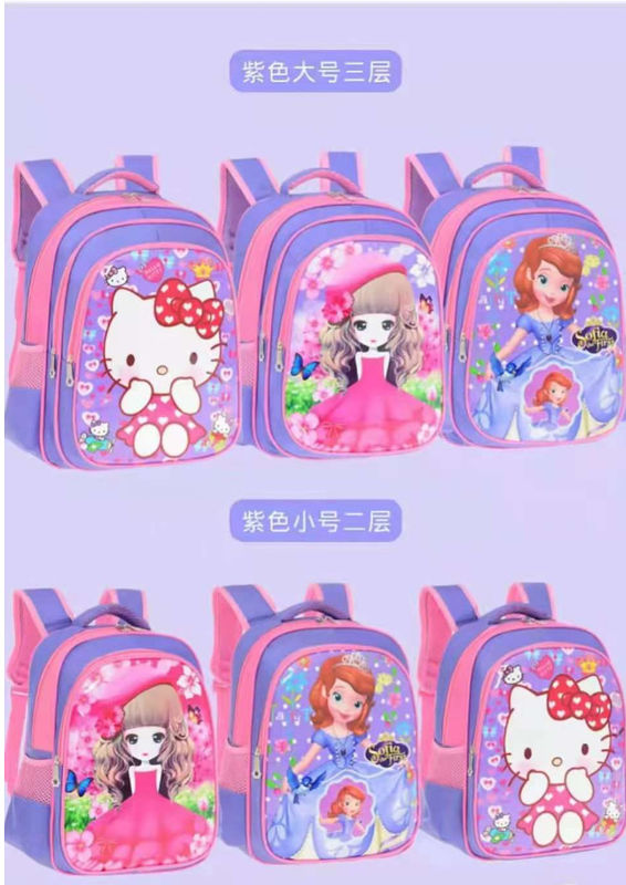Nieuwe Kuromi School 3d gedrukte rugzak Cartoon Anime Spider Backpack Modieus Grote capaciteit rugzak