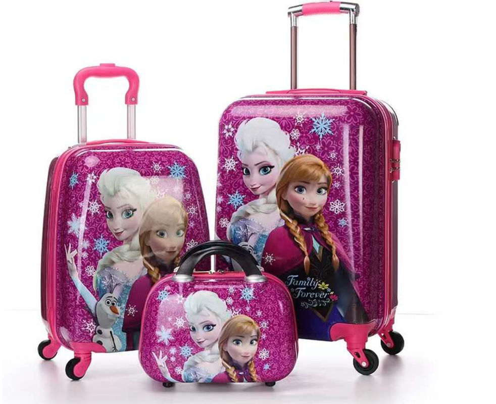 Aanpassen Patroon Cartoon Animatie Kinderen Rijden Op Koffer Kinderen Stoel Voor Meisjes Jongens Reizen Draag Op Bagage