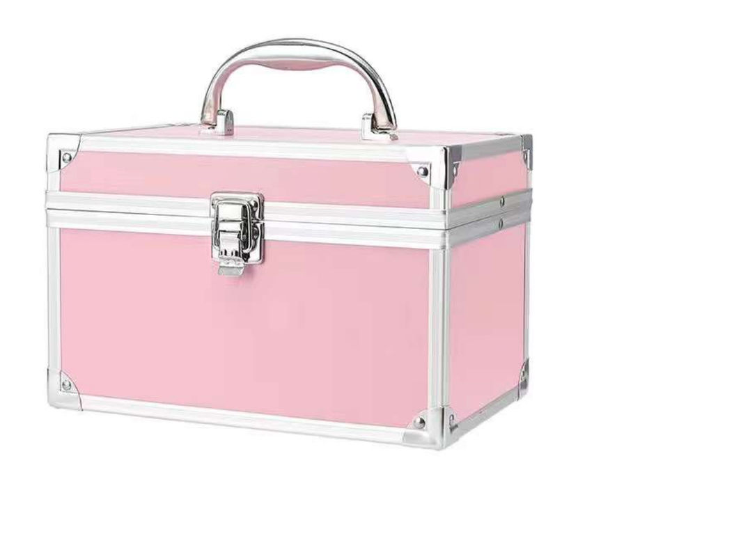 Multi-Color Make-up Cosmetic Case Factory Direct Sale Aluminium Trein Case Met slot