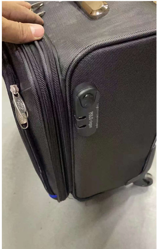 Spinner koffer trolley reiskoffer Multi Compartment boarding bag Unisex TSA combinatie slot aluminium trolley