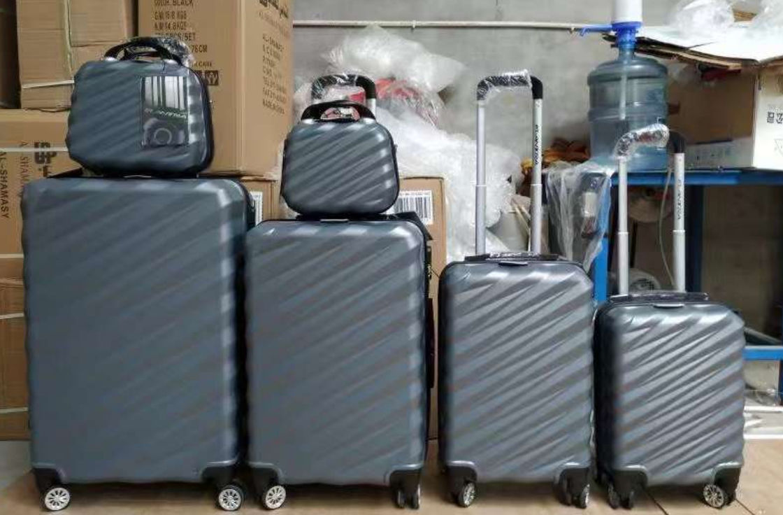 Abs Hard Case Trolley Reis Bagage Bag Cover Abs Bagage Lock Bagage Reistassen