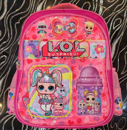Roze Minimalistische Lichte schoolrugzak Outdoor Custom Casual Rugzak Voor Meisjes