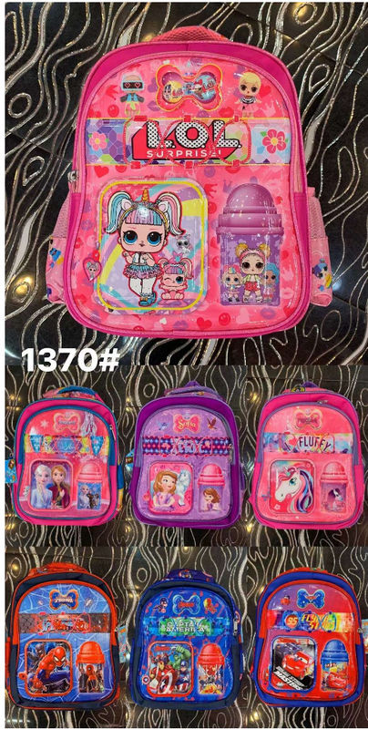 Roze Minimalistische Lichte schoolrugzak Outdoor Custom Casual Rugzak Voor Meisjes
