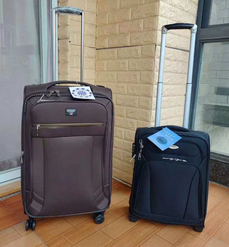 Zwakke stoffen reistassen trolley aangepaste bagage Vantage zachte bagage set
