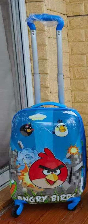 Nieuwe aankomst 16 inch ABS reisbagage cartoon koffer voor kind universele wiel trolley case met verschillende patronen kind