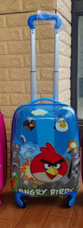 Fabriek Groothandel Custom kinderbagage licht trolley geval voor basisschoolleerlingen Outdoor Cartoon Travel Case