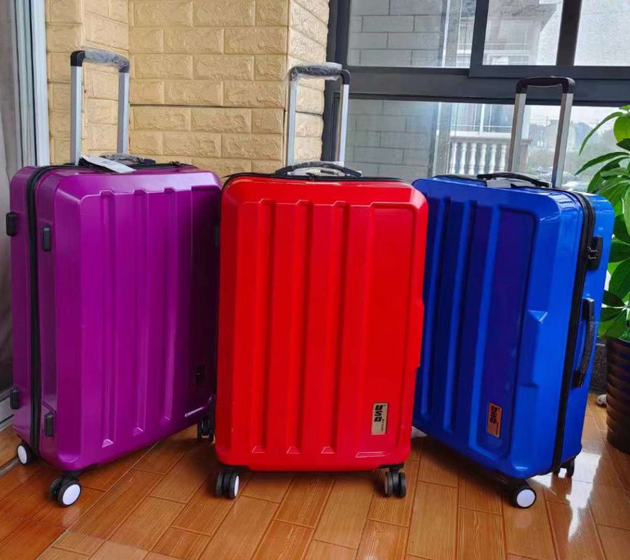 Persoonlijke zachte handgreep slijtvast ABS PC Reisbagage Trolley Koffer Zakelijke bagage met slot