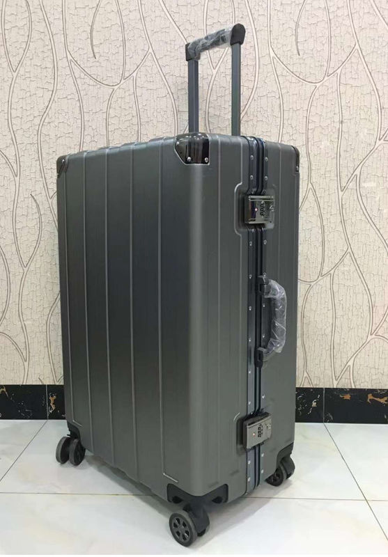 Koffer op maat Koffertje warmverkoop Aluminium 28 inch Spinner Unisex