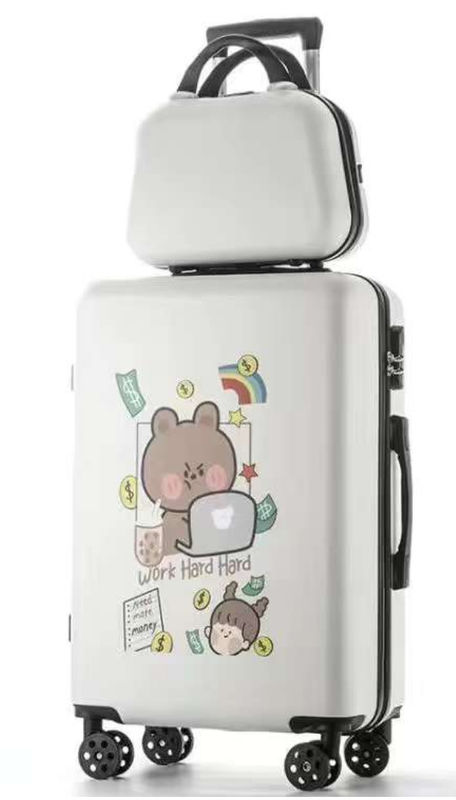 Kinderen'S Pull Rod Bagage Mode Cartoon Nieuwe basisschool leerlingen Boarding Password Box Universal Wheel Factory